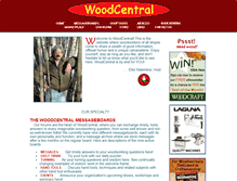 Tablet Screenshot of contest.woodcentral.com